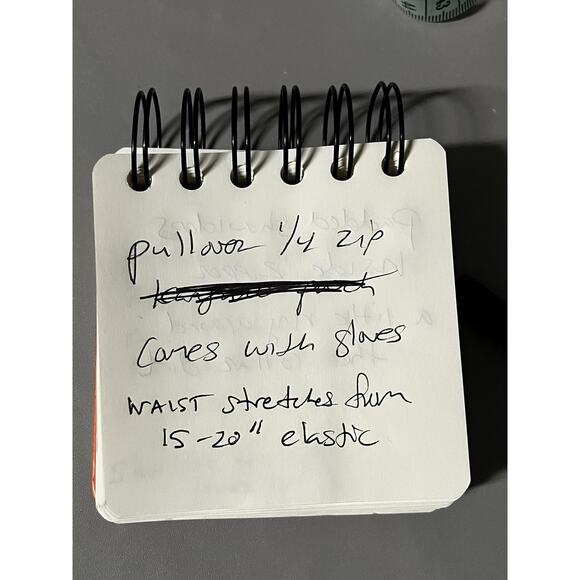 Obermeyer Pullover Jacket Womens Small Purple Black New Arc Ski Hooded Mittens - Picture 15 of 15